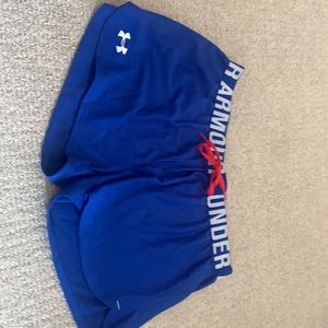Under Armour Red White and Blue Shorts